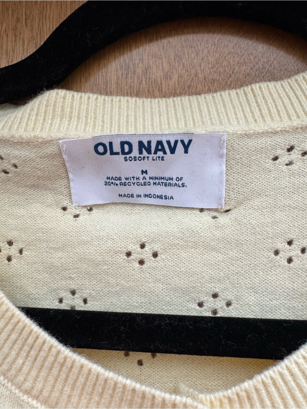 Old Navy yellow Cardigan Sweater - Picture 2 of 2